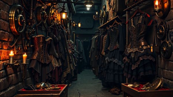 Découvrez des tenues et accessoires steampunk inédits